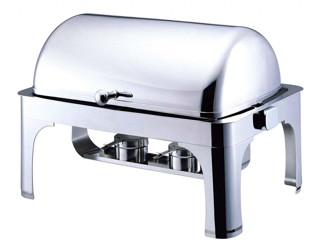 CHAFER RECTANGULAR ROLL TOP -CLASSIC (Note: Please specify order code for correct sizes/product when placing order)