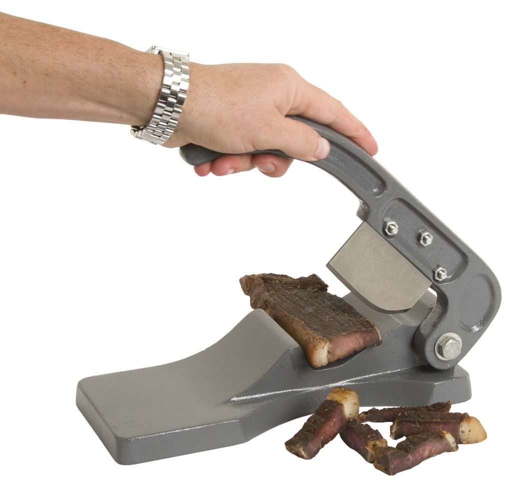 BILTONG SLICER/CUTTER – HAND OPERATED – ALUMINIUM CAST