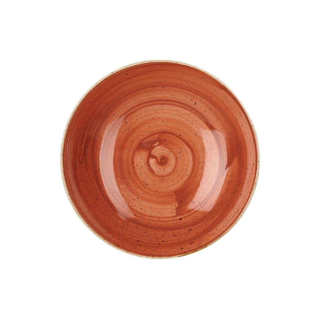 STONECAST – SPICED ORANGE COUPE BOWL (Note: Please specify order code for correct sizes/product when placing order)
