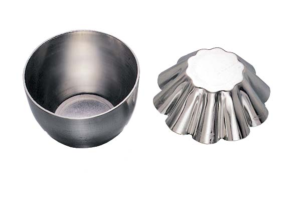 MOULDS -CARAMEL (DARIOL) MOULD ALUMINIUM – 70 x 45mm