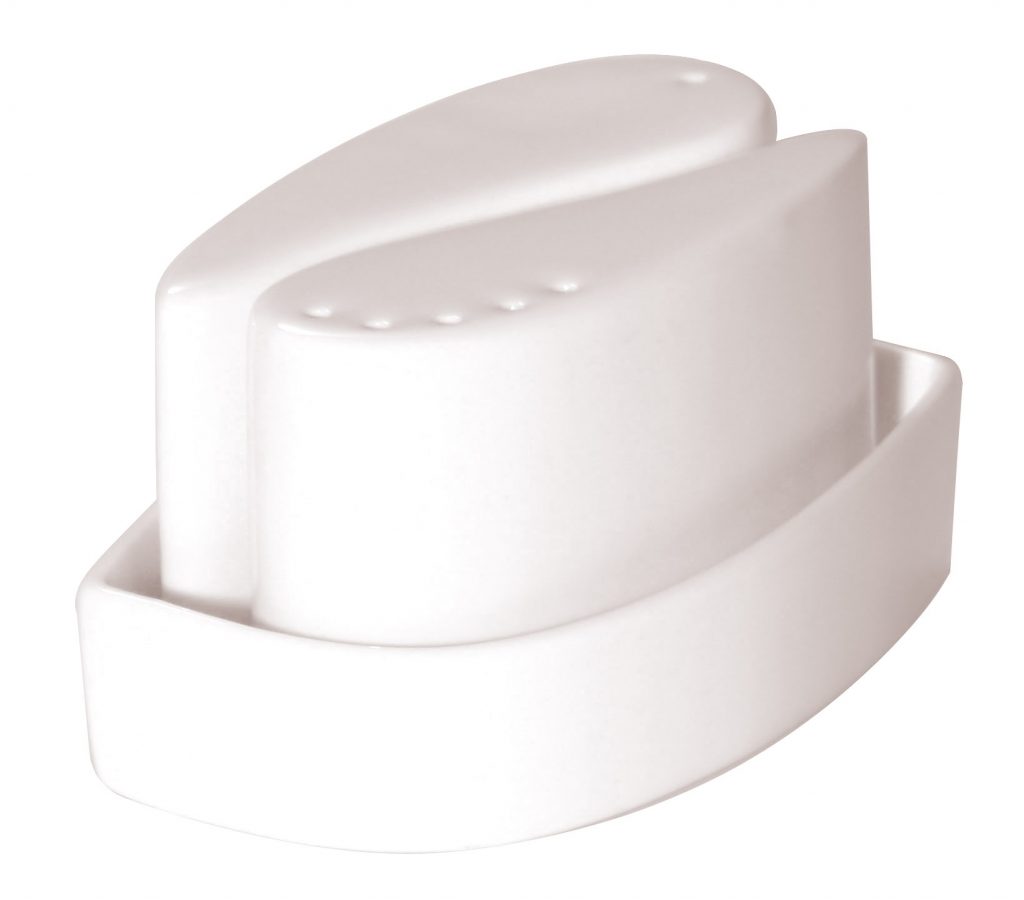 CLASSIC NEW BONE-CURVED SALT & PEPPER SHAKER (Note: Please specify order code for correct sizes/product when placing order)