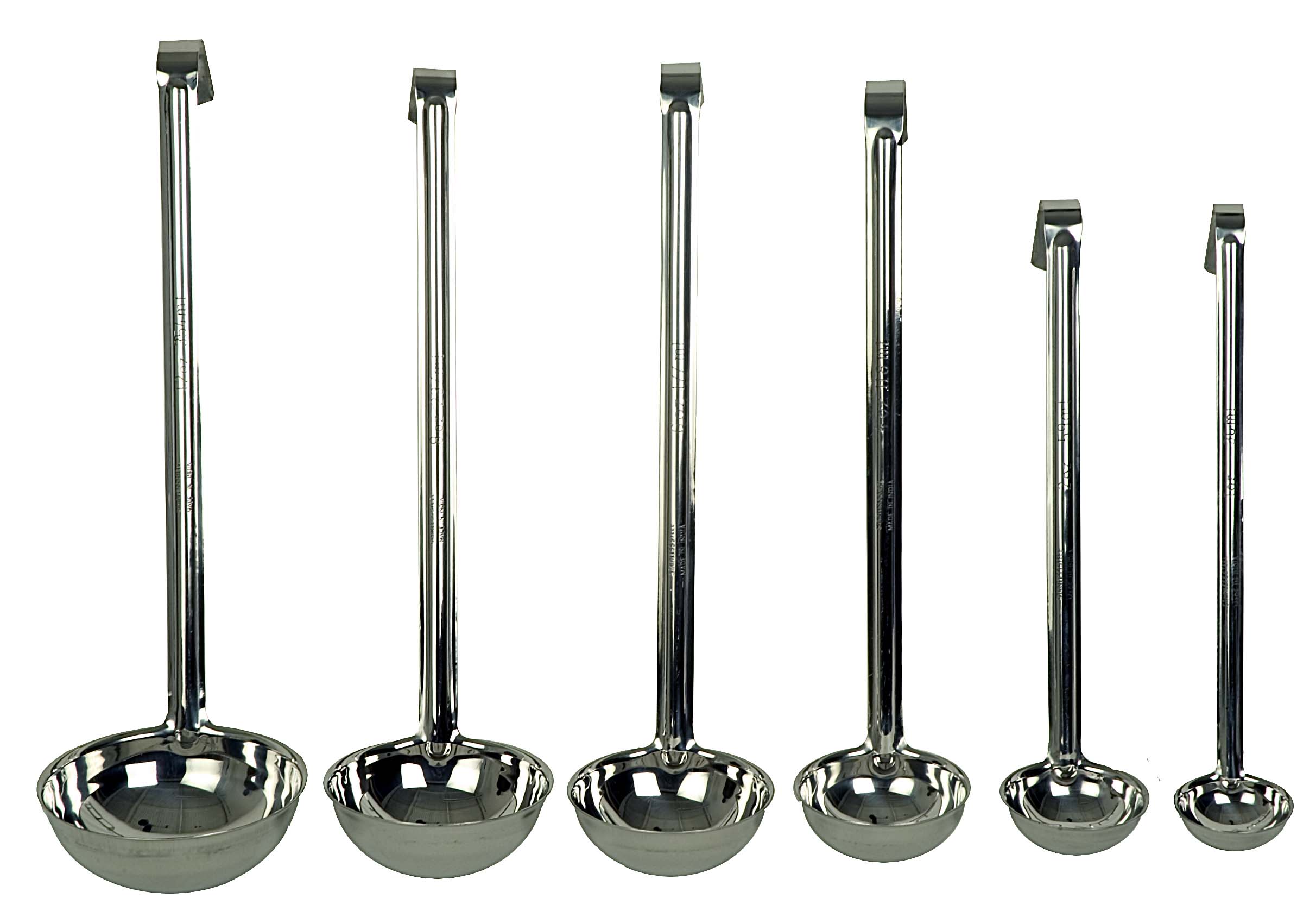LADLES SOLID Note Please Specify Order Code For Correct Sizes When 
