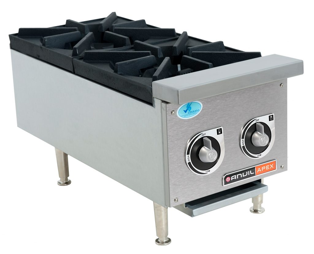 HEAVY DUTY GAS STOVES- 2 BURNER