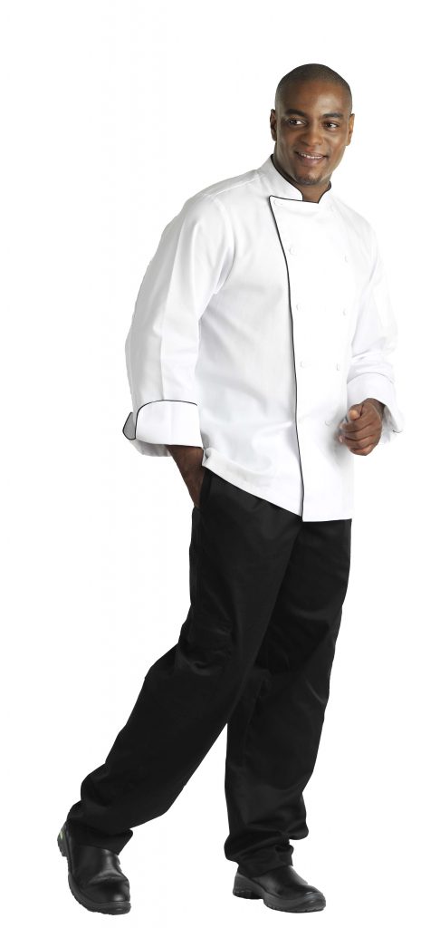 EXECUTIVE CHEF SHORT JACKETS – MENS (Note: Please specify order code for correct size when placing order)