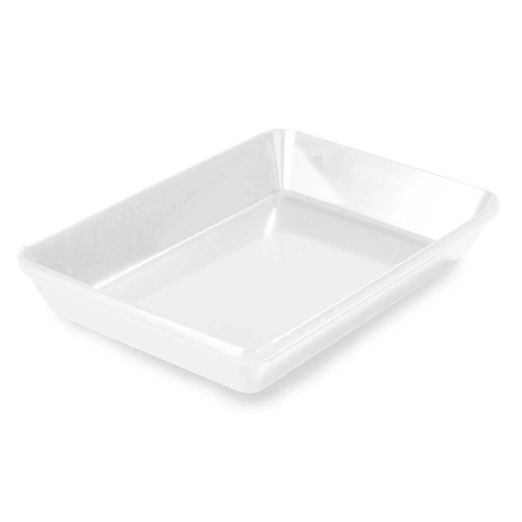 DISPLAY DISH RECTANGULAR- 350 x 250mm (WHITE)
