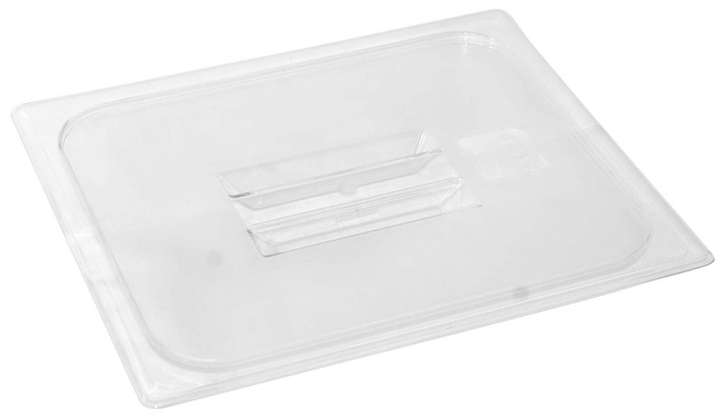 NOTCHED LIDS -LID NOTCHED (CLEAR) – NO HEAT