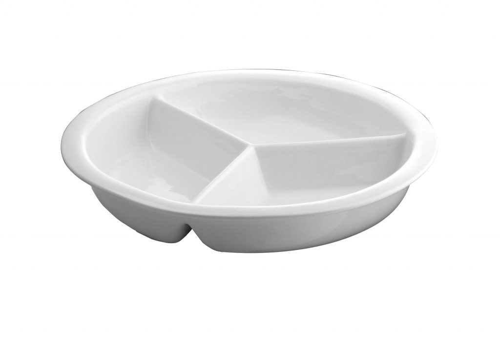 SMART’ & ‘SMART W’ ACCESSORIES-INSERT ROUND PORCELAIN – 3 DIV