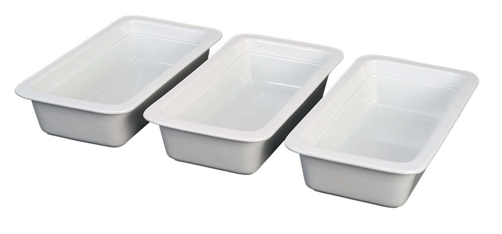INSERTS FOR CHAFERS -INSERT THIRD PORCELAIN – GN1/3 x 65mm