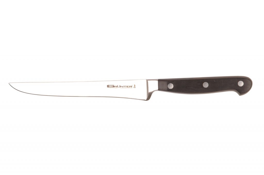 GRUNTER DROP FORGED KNIVES  – BONING 150mm NARROW