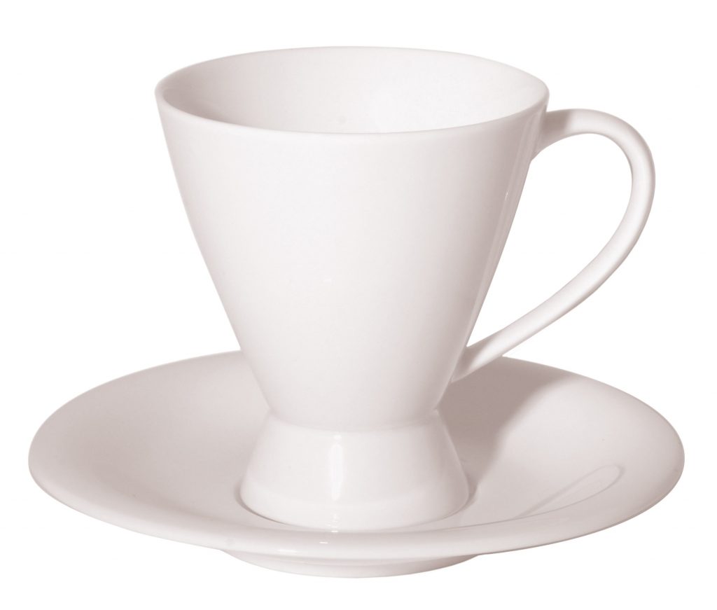 CLASSIC NEW BONE-V-COFFEE CUP (Note: Please specify order code for correct sizes/product when placing order)