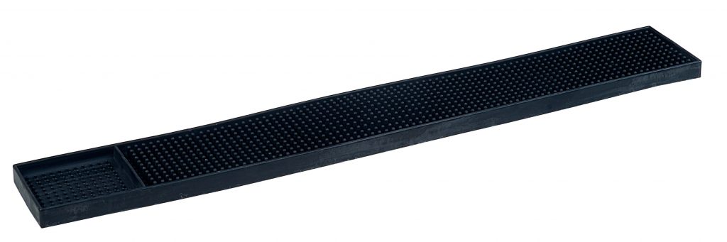 A BAR MAT – 70 x 580mm (BLACK)