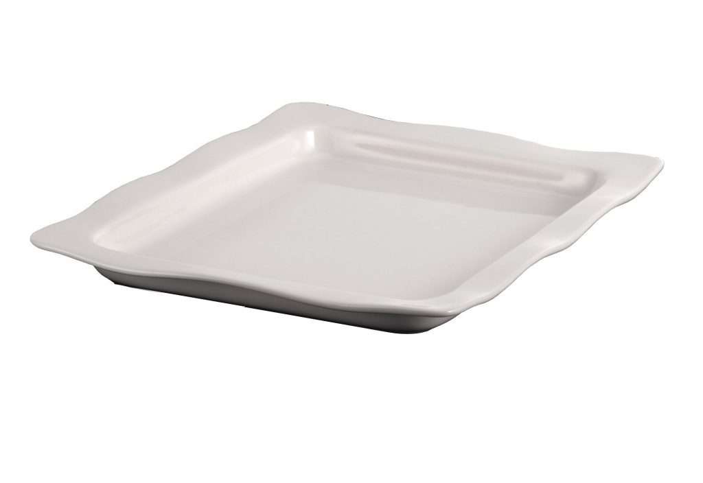 DOMINO – MODULAR BUFFET SYSTEM RECTANGULAR-PORCELAIN TRAY DISPLAY GN 1/2